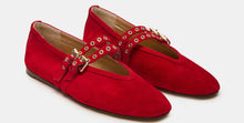 Load image into Gallery viewer, LYDIA RED SUEDE