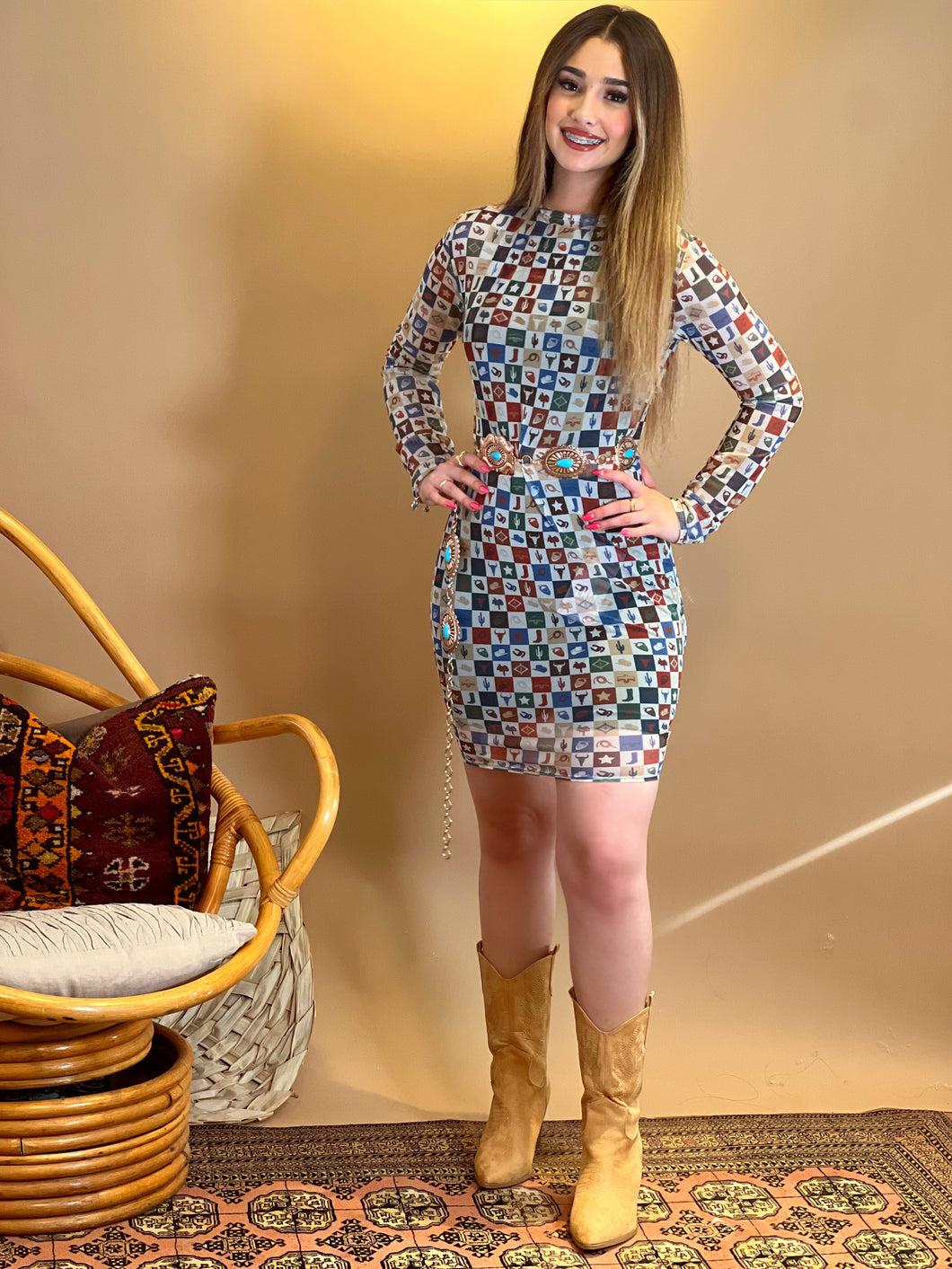 RODEO BABE DRESS