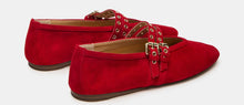 Load image into Gallery viewer, LYDIA RED SUEDE
