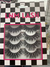 Load image into Gallery viewer, LNM 4 pack lashes
