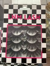 Load image into Gallery viewer, LNM 4 pack lashes
