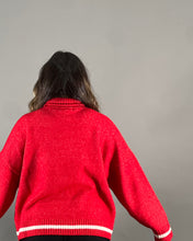Load image into Gallery viewer, Crimson comfort sweater
