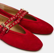 Load image into Gallery viewer, LYDIA RED SUEDE
