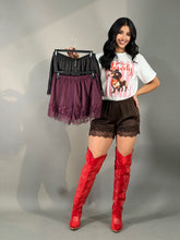 Load image into Gallery viewer, COQUETTE LACE SHORTS
