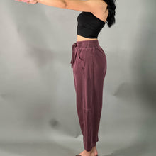 Load image into Gallery viewer, Wine Date Pants
