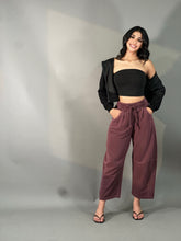 Load image into Gallery viewer, Wine Date Pants

