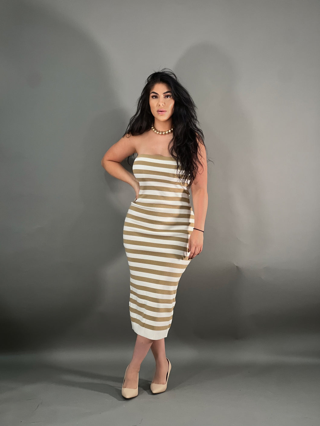 FALL IN LINE DRESS