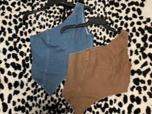 Load image into Gallery viewer, DENIM LINE TOP
