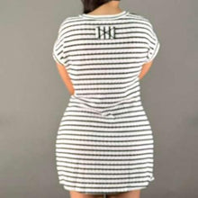 Load image into Gallery viewer, SUGAR STRIPE DRESS
