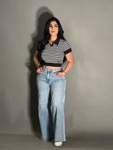 Load image into Gallery viewer, SO PREPPY POLO TOP
