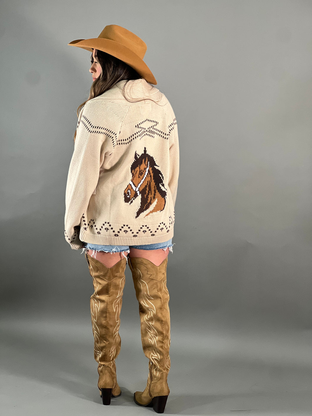 HORSY CARDIGAN